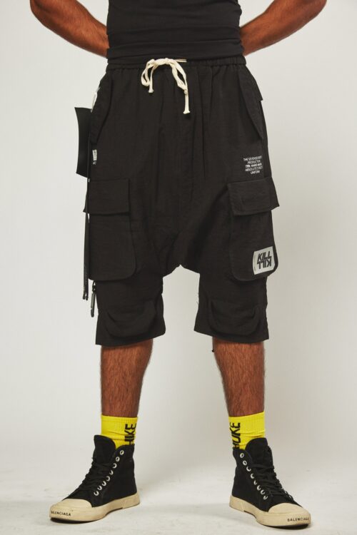 Black Man Bermuda Pants KILL