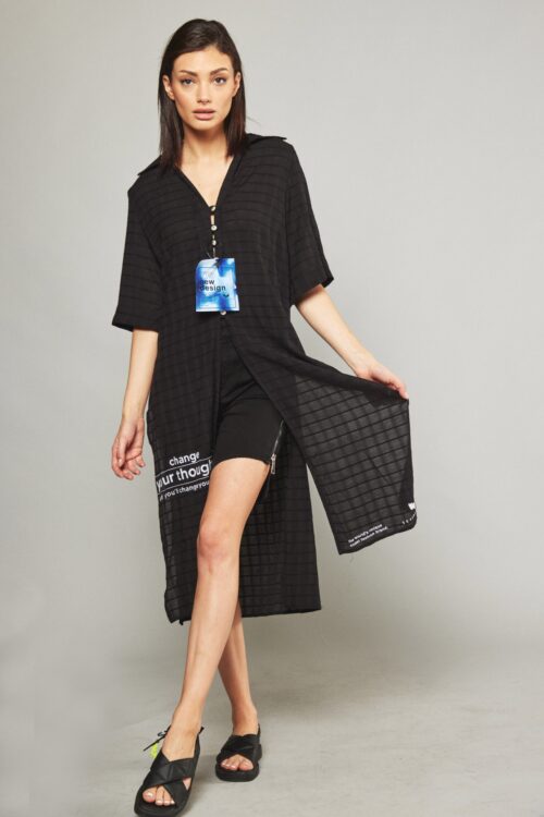Black Galabia Midi Dress THOUGHTS