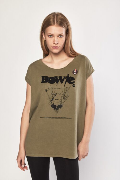  Designed  Washed Olive Green Short T- Shirt  DAVID