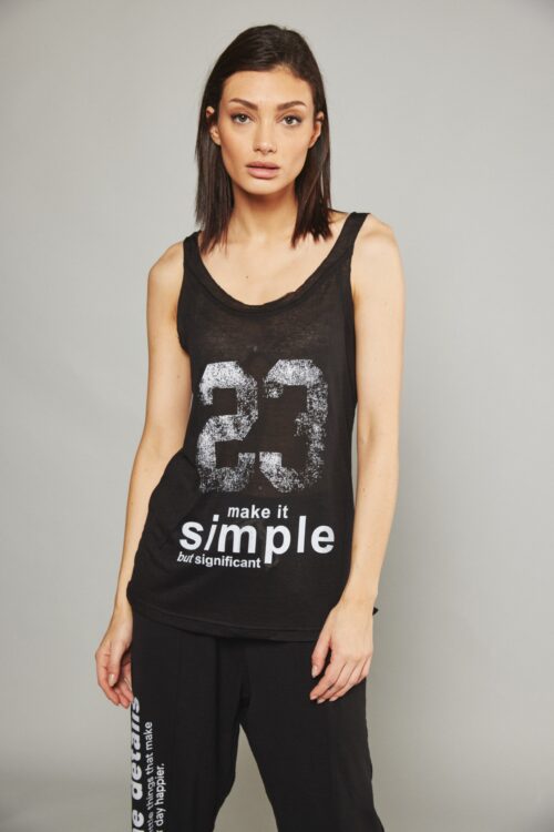 Black Tank Top SIMPLE
