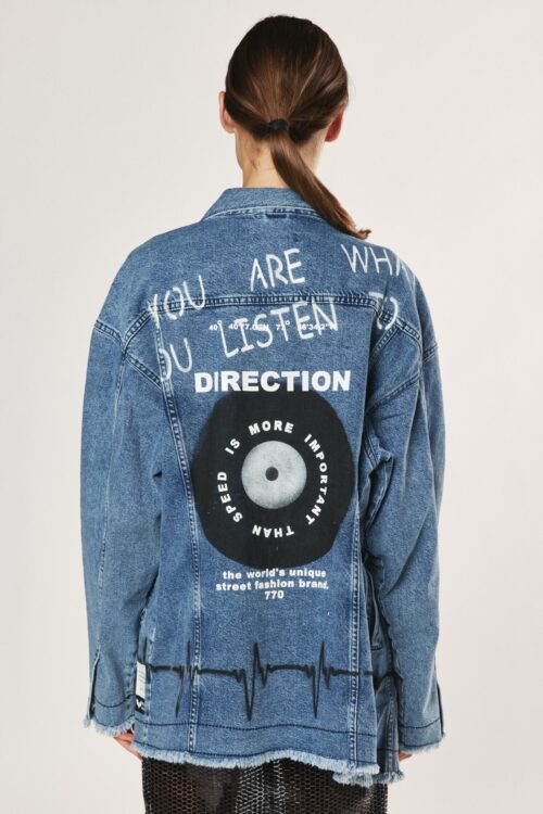 Long Denim Jacket DIRECTION