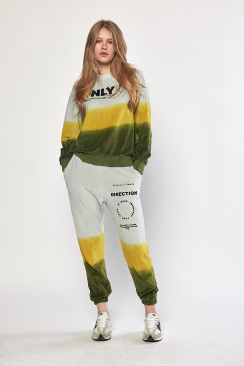 Yellow and Green Sporty Two Piece Set  ONLY