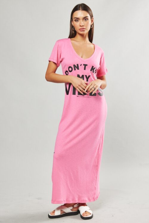 Pink Maxi Dress VIBES