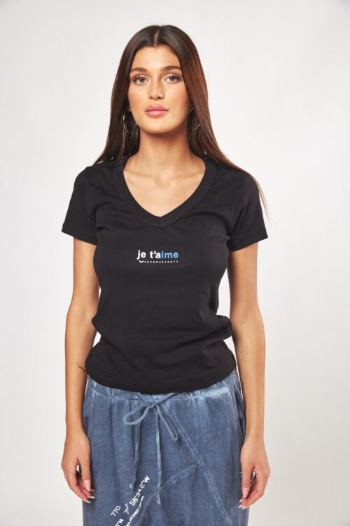 Basic Black T Shirt JE TAIM'E