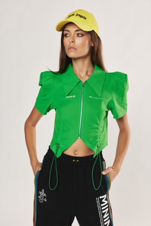 Designed Asymmetrical Green Top HI