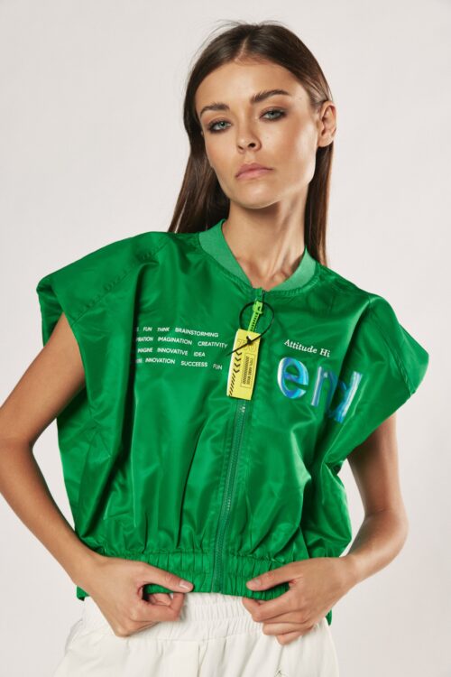 Green Vest Top END