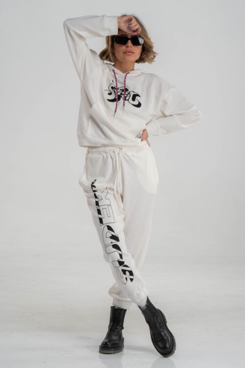 Ivory Two Piece Jogger  Set  SPIRIT