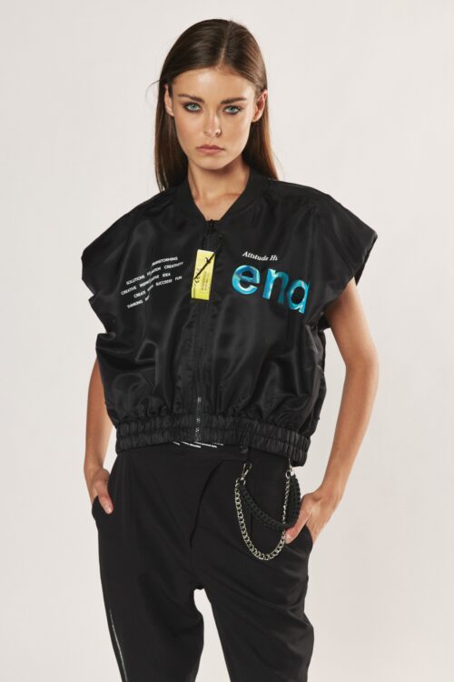 Black Vest Top END