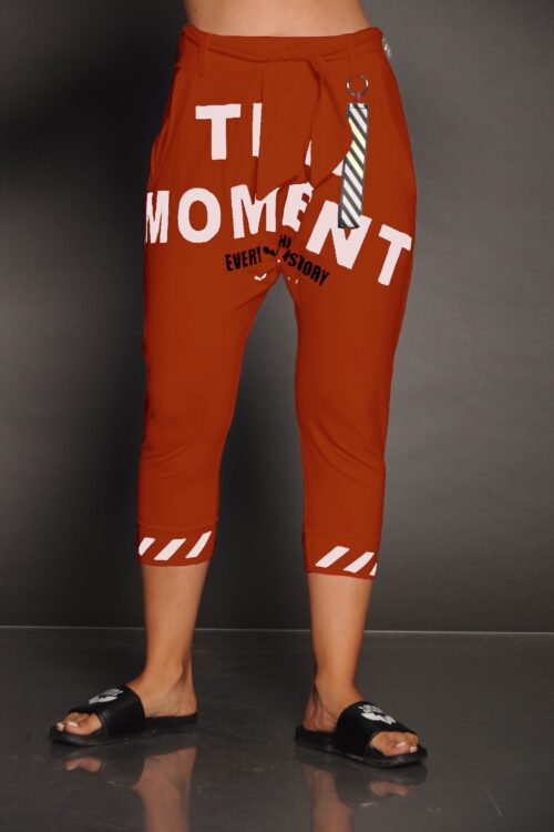 Terracotta Jogger Pants MOMENT