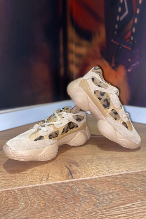 Brown Leopard Sneakers SEVEN