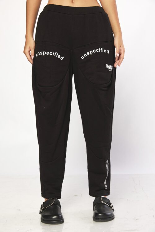 Designed Black Jogger Pants UNSPECIFIED