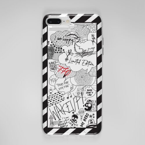 White Phone Case WAKEUP
