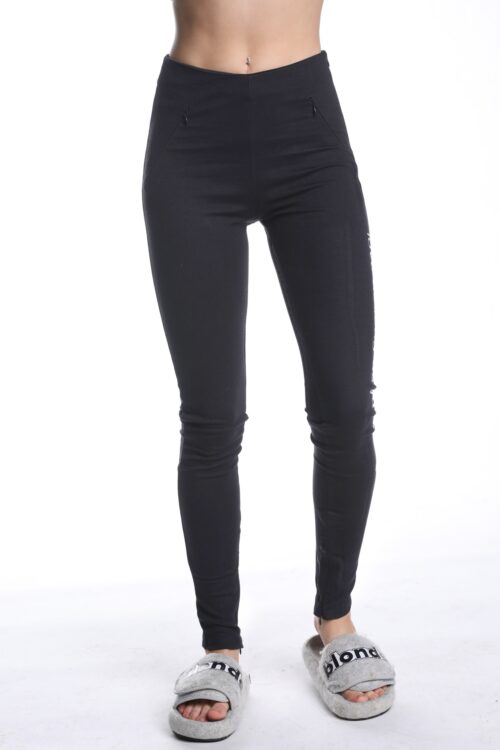 Designed  Black  Leggings LOVE