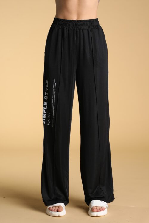 Designed Black Jogger Pants STYLE