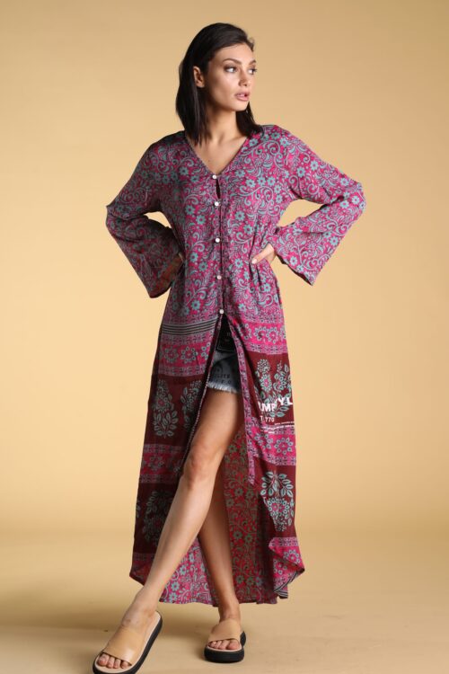 Colorful Boho Style Maxi Top BRAND