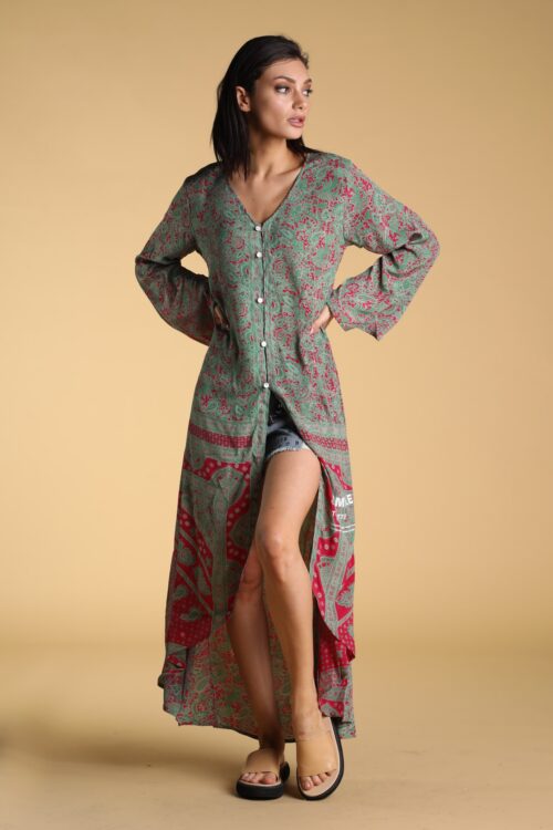 Colorful Boho Style Maxi Top BRAND