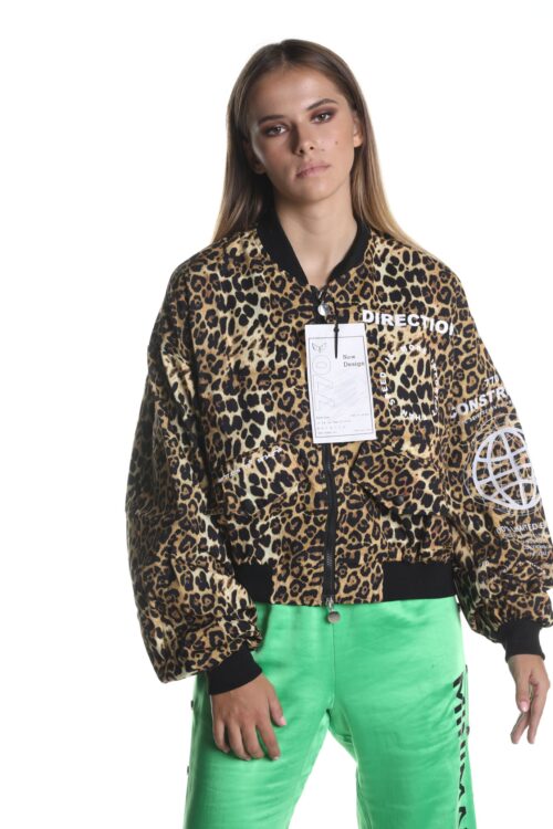 Leopard  Sporty Jacket  DIRECTION