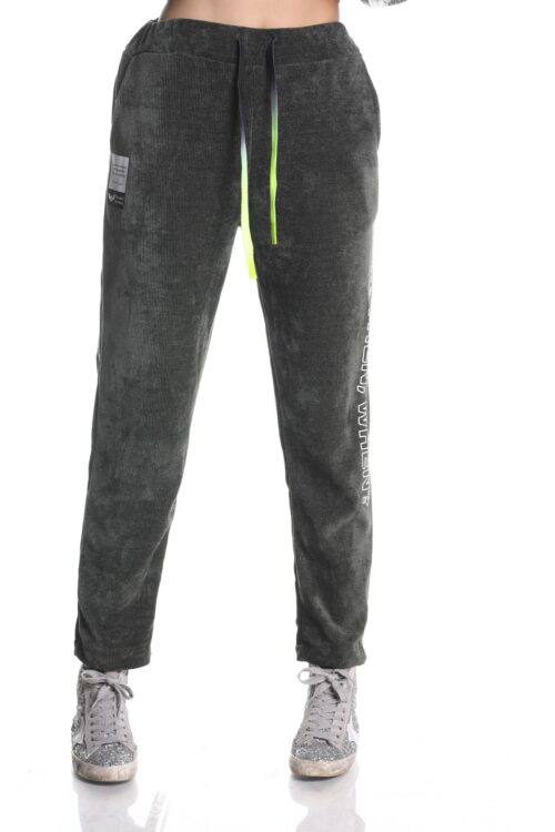 Designed Olive Gray Corduroy Jogger Pants  STORY