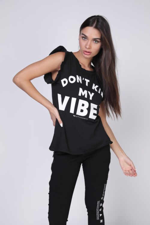 Designed black T- Shirt  BRAND