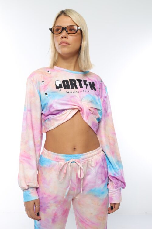 Multicolor Tie Dye Two Piece Jogger Set ARTIK 