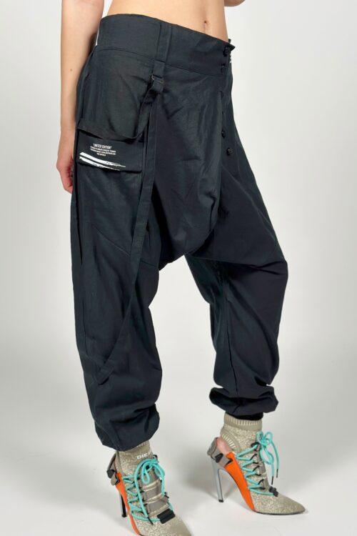 Designed Black  Jogger Pants  EDITION