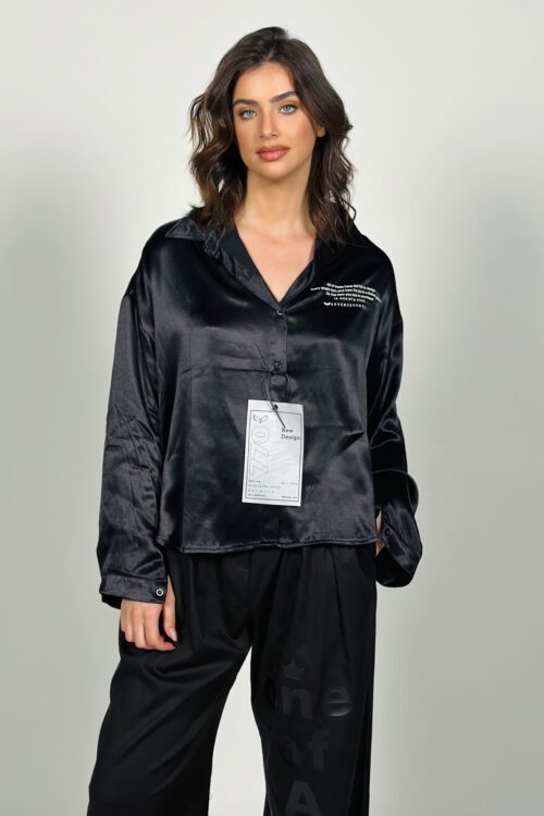 Buttoned up Satin Shirt DESIGN