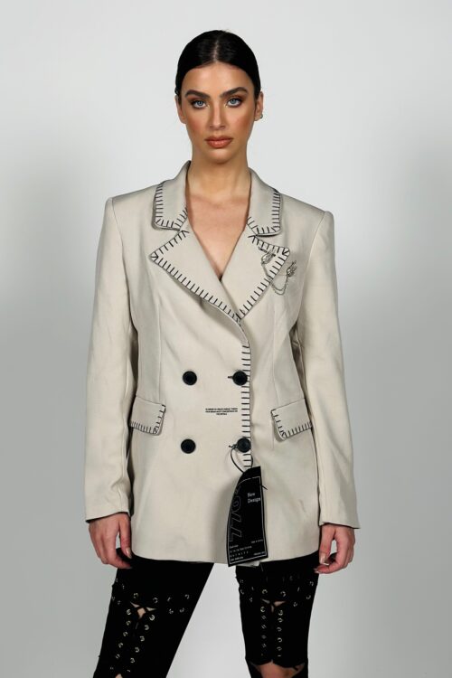 Blazer with stitches SEVEN