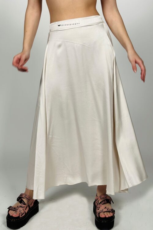 Maxi  Satin Skirt  SEVEN