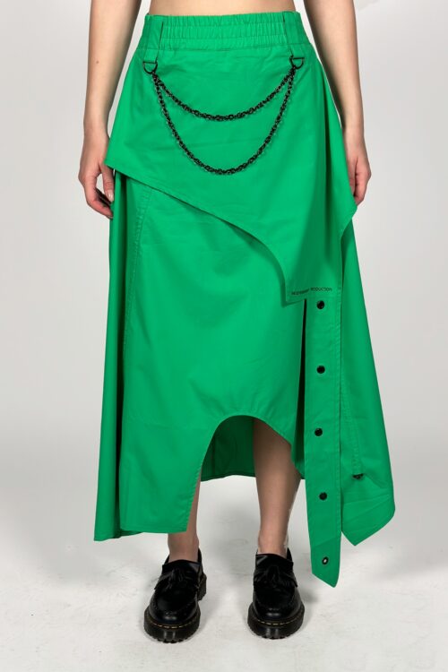  Asymmetric Midi Skirt  PRODUCTION