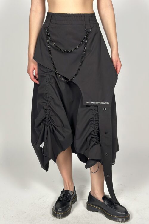  Asymmetric Midi Skirt  PRODUCTION