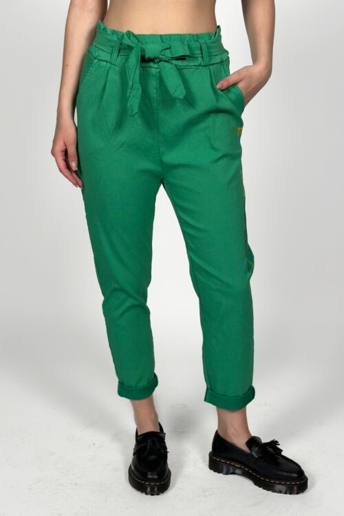 Designed Olive Green  Jogger Pants  SEVEN