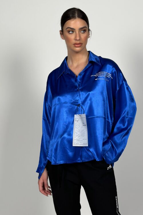Buttoned up Satin Shirt DESIGN