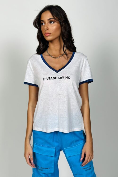   Basic T Shirt with lurex PLEASE