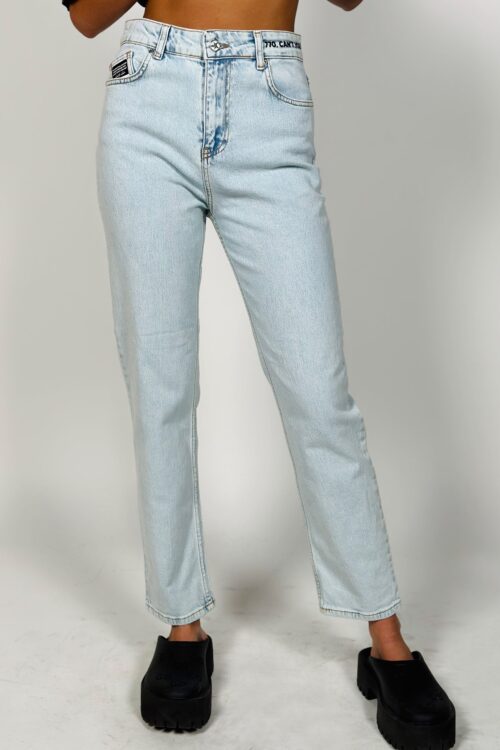 Designed Mom Cut Denim Pants  YOU