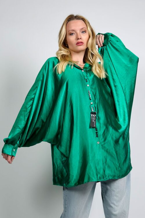Buttoned up Satin Shirt DESIGN