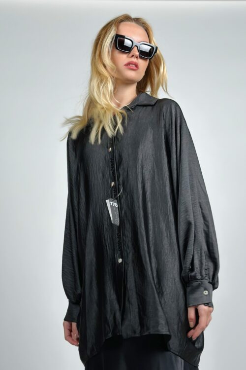 Buttoned up Satin Shirt DESIGN