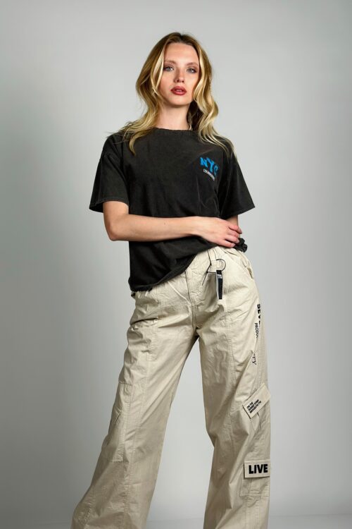  Designed Washed T- Shirt NYC