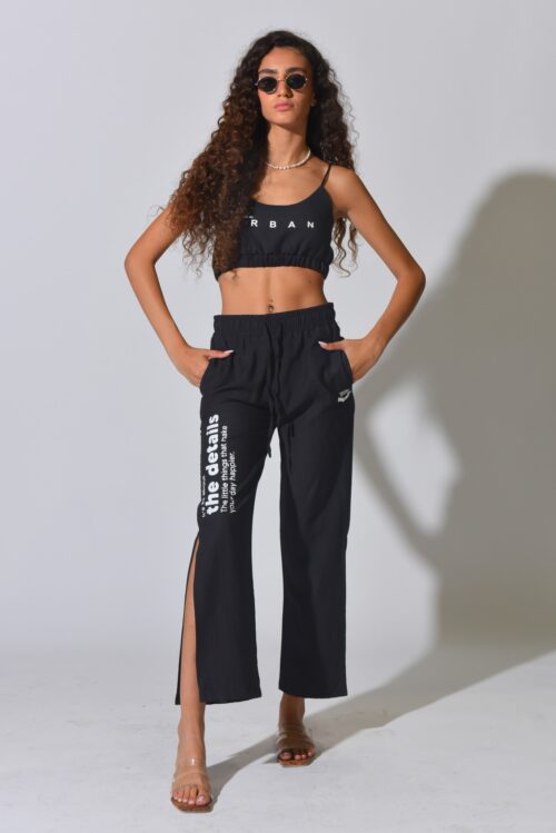 Two Piece Black Set  URBAN