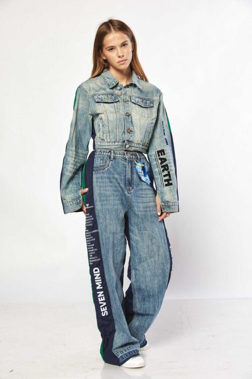 Designed Denim Pants  MINIMALIST