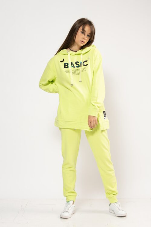 2 Piece Yellow Neon color  Set  BASIC