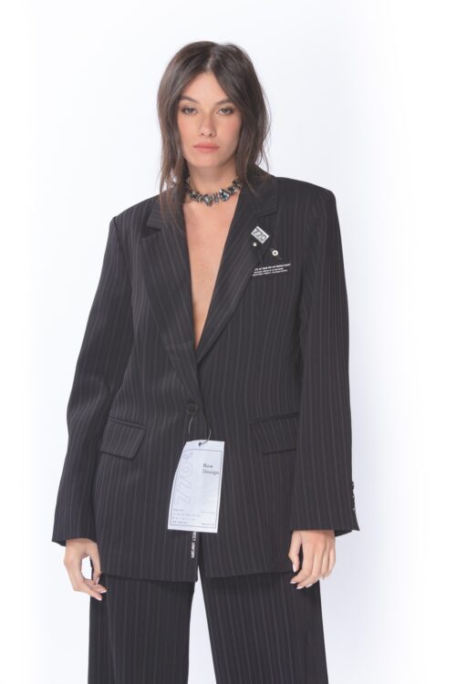 Stripes Oversize  Blazer Jacket  UNIFORM