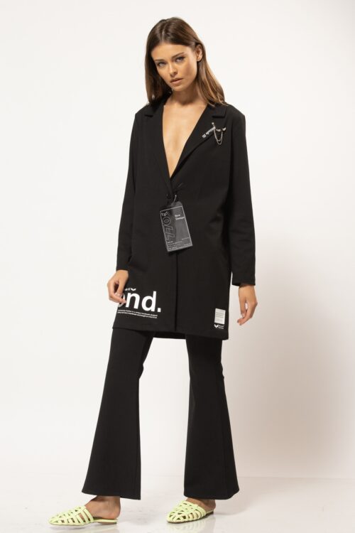 2 Piece Black Blazer Set  ATTITUDE
