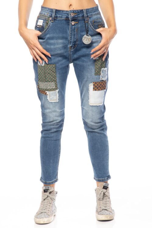Designed Ripped Denim Pants  ICONS