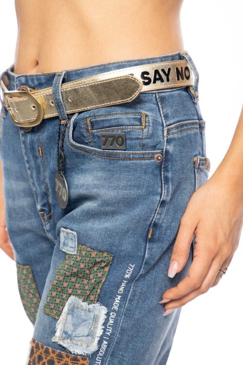 Designed  Leather  Belt  PLEASE