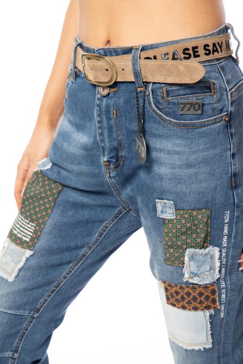 Designed  Leather  Belt  PLEASE
