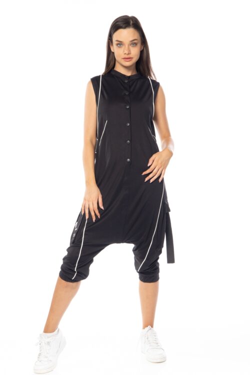 Sleeveless Baggy Designed Overall  DIRECTION