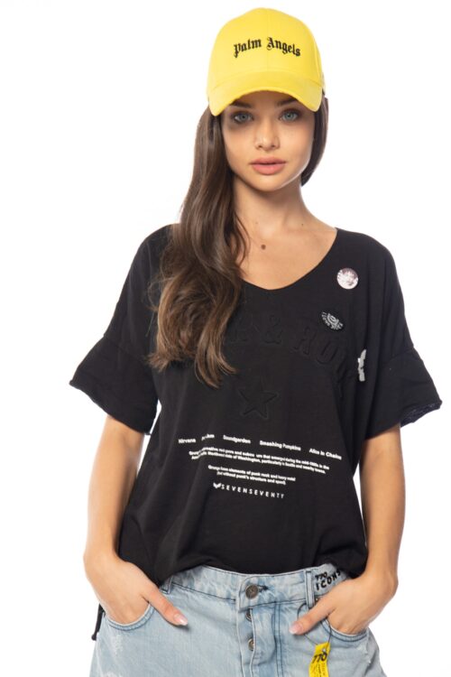  Designed Oversize  T- Shirt  ROCK