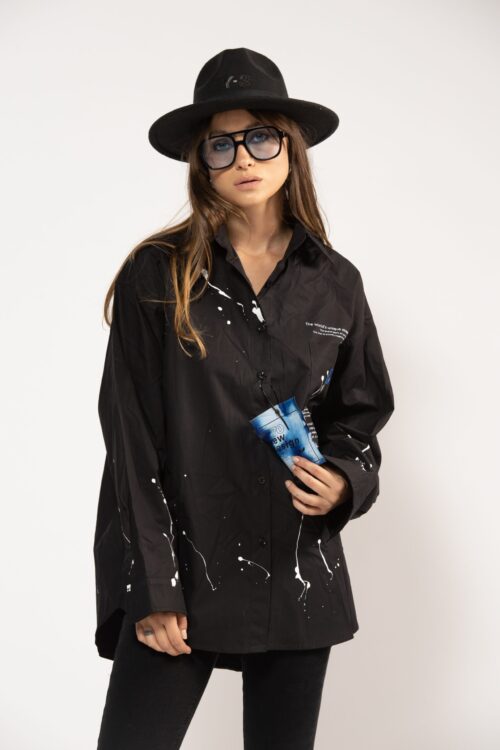 Black Buttoned up Shirt WORLD