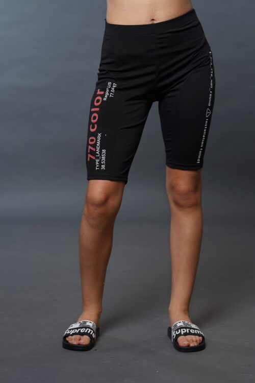 Black Knee Leggings COLOR