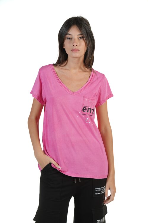  Basic Pocket  T Shirt  END